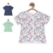 Girls Multi Front Open Vest