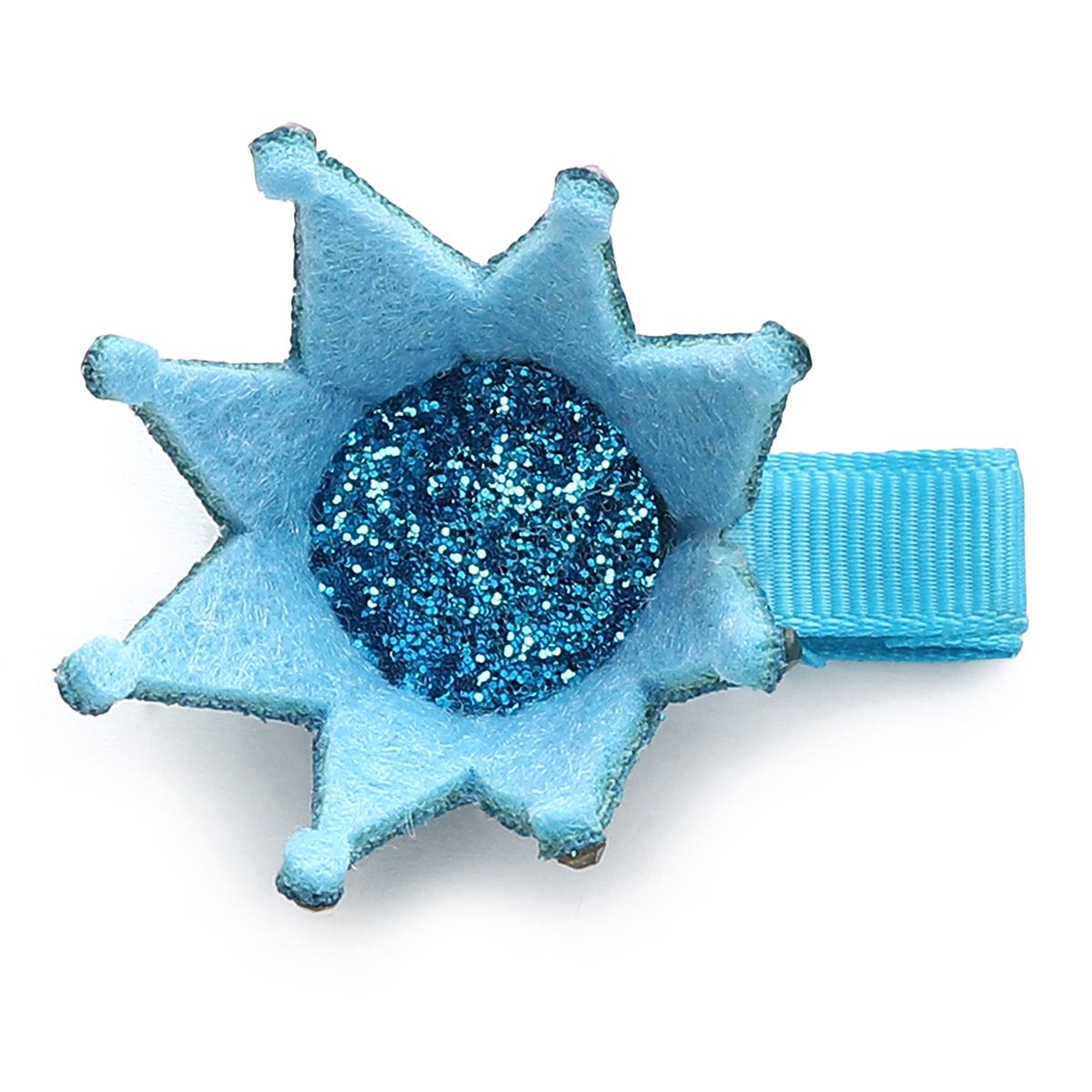 Baby Girls Blue Crown Hair Clip Cute Hair Accessory