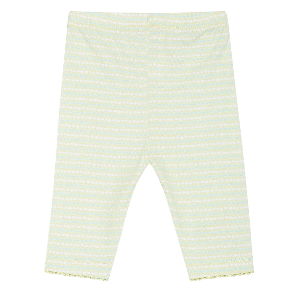 Pack of 3 capris - light green for 0-3 Months