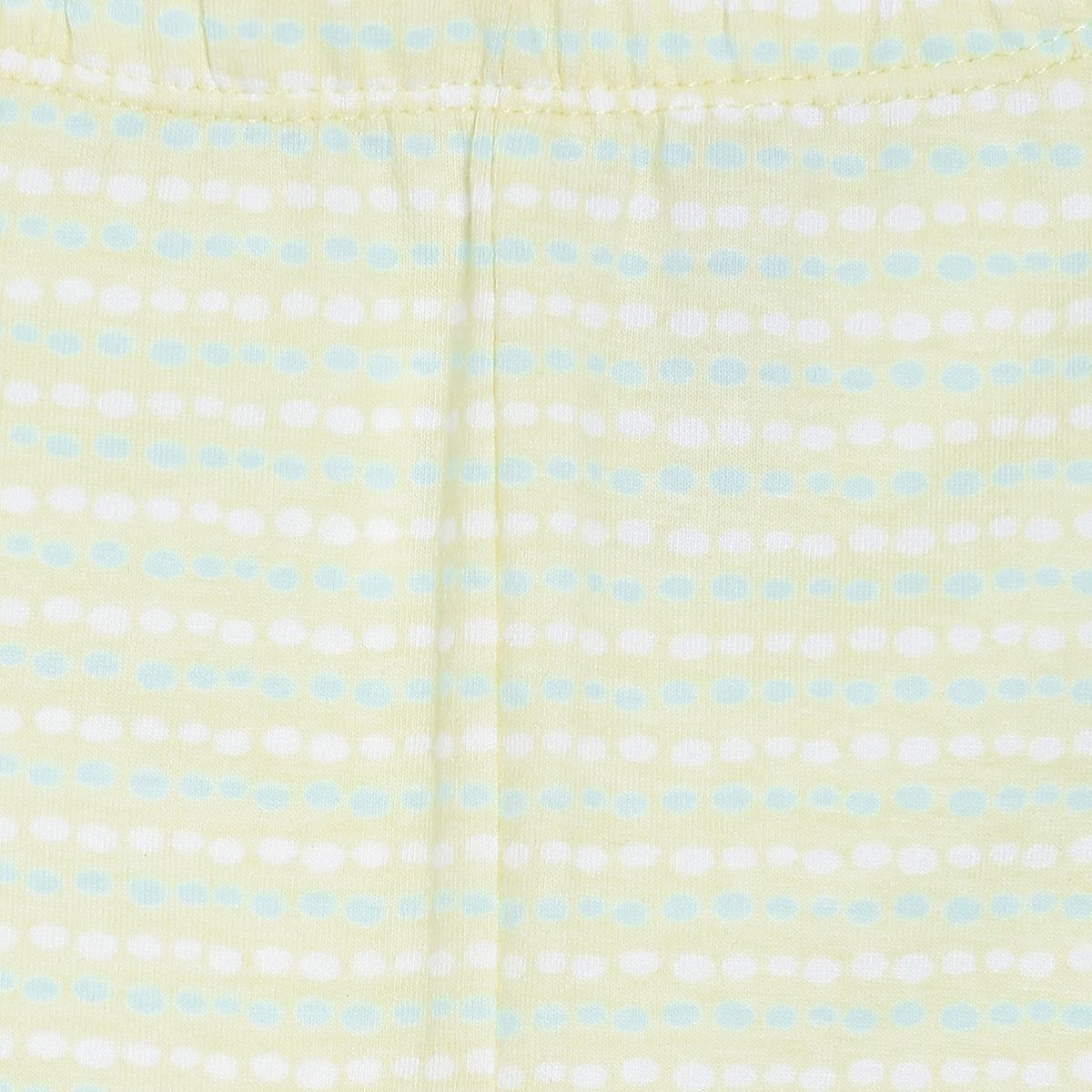 Pack of 3 capris - light green for 0-3 Months