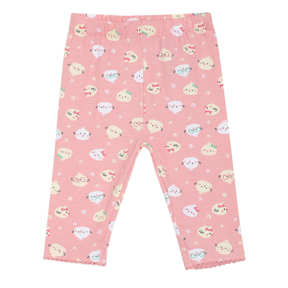 Pack of 3 capris - pink for 0-3 Months
