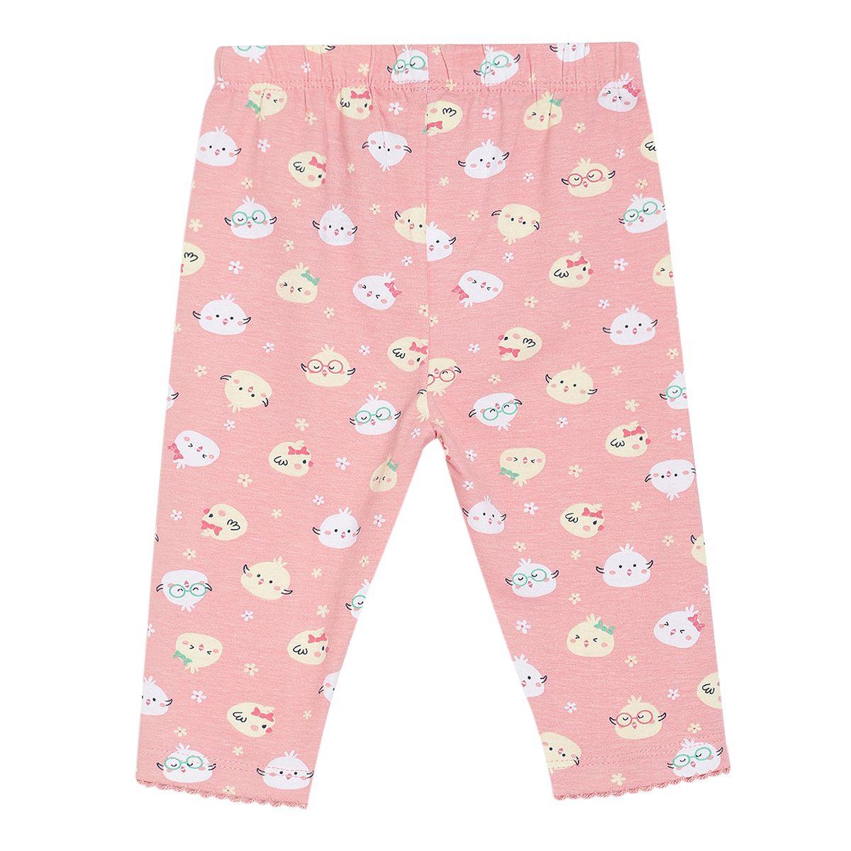 Pack of 3 capris - pink for 0-3 Months