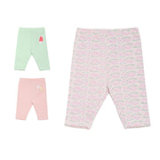 Pack of 3 capris - lavender for 0-3 Months