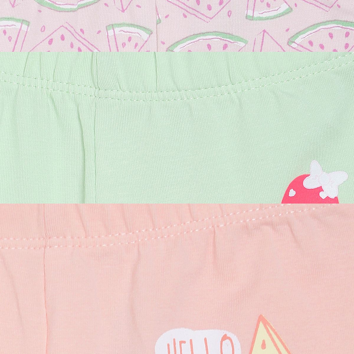 Pack of 3 capris - lavender for 0-3 Months