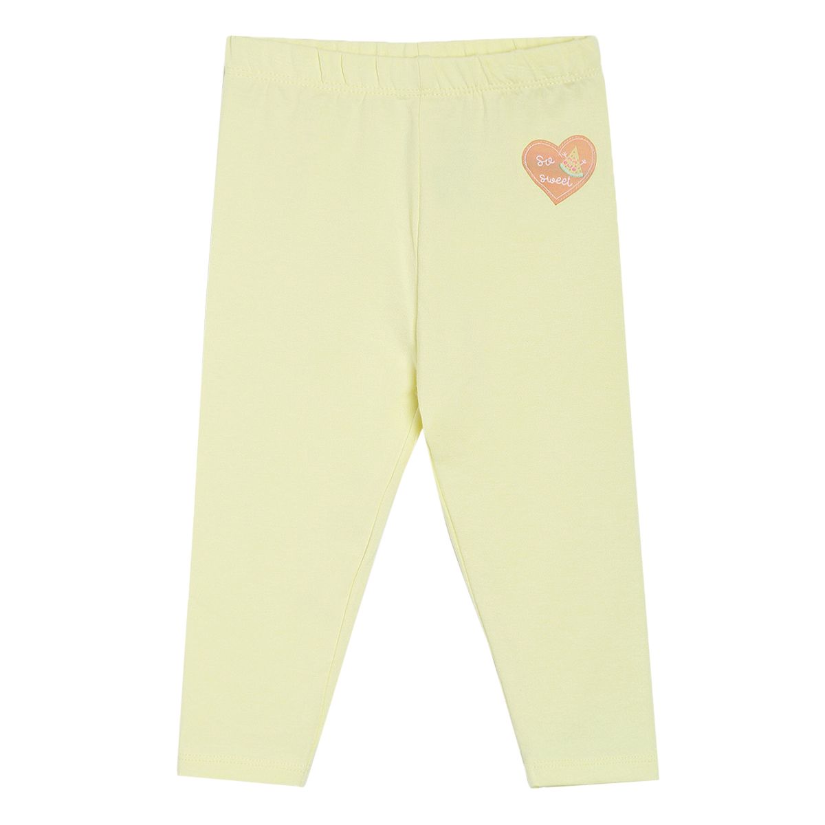 Pack of 3 leggings - green for 0-3 Months