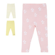 Pack of 3 legging - baby pink for 0-3 Months