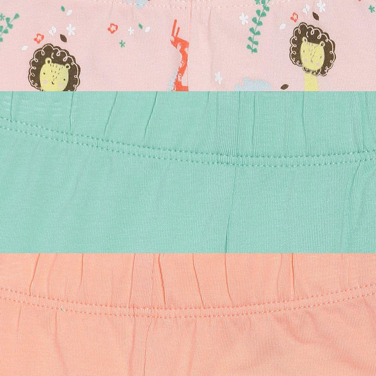Pack of 3 legging - baby pink for 0-3 Months