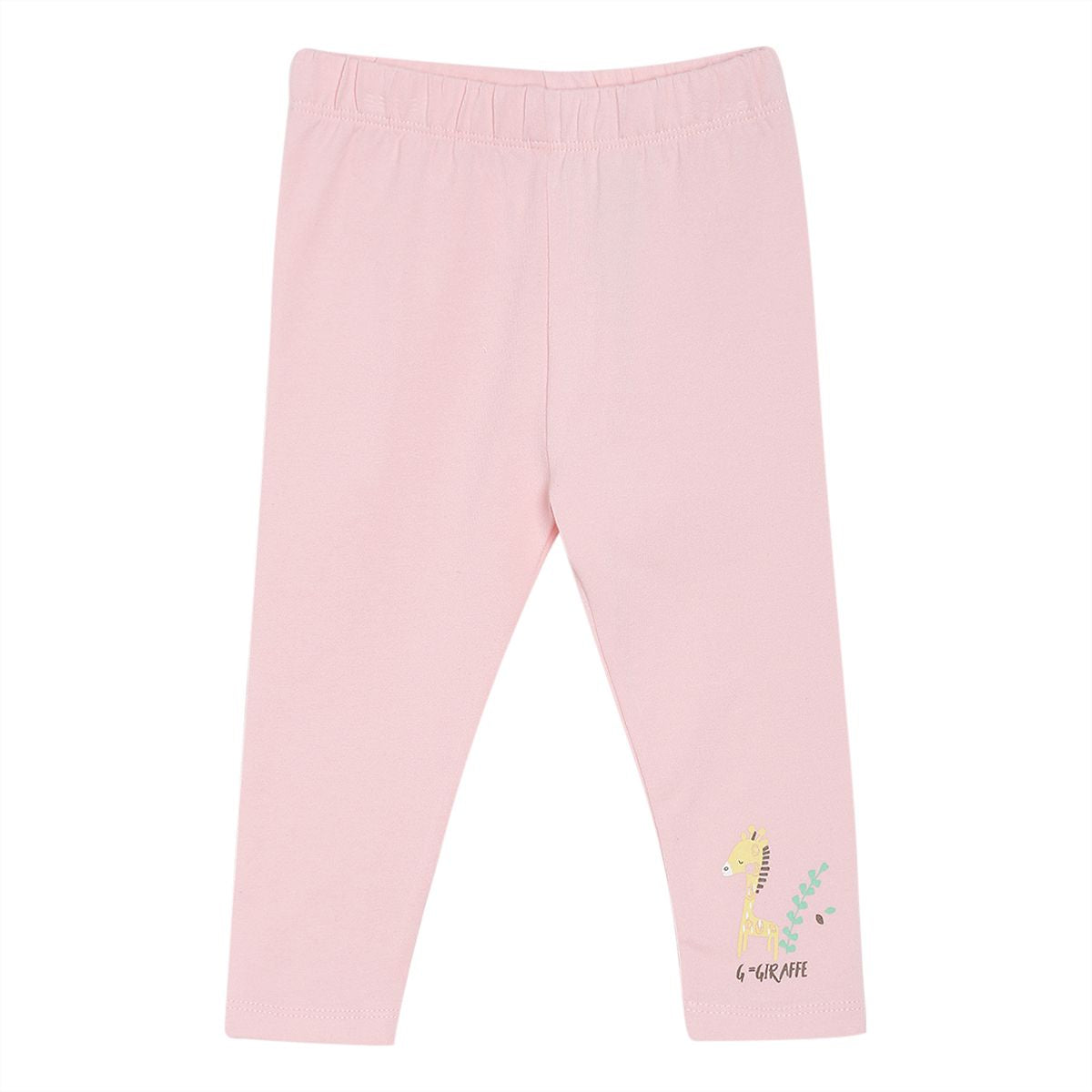 Pack of 3 legging - white & light green for 0-3 Months