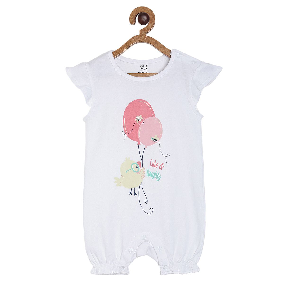 Pack of 2 romper - pale pink for New Born