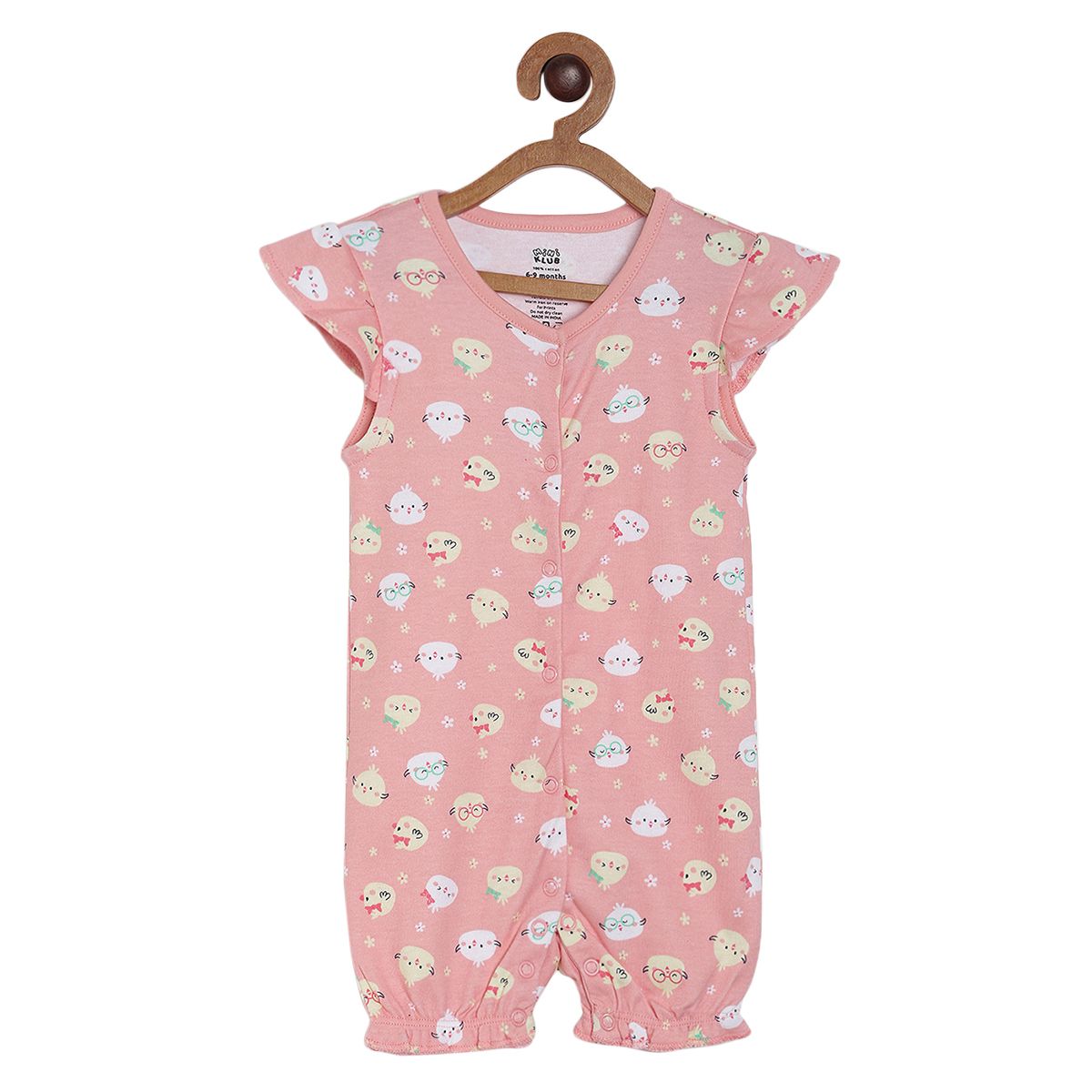 Pack of 2 romper - pale pink for New Born