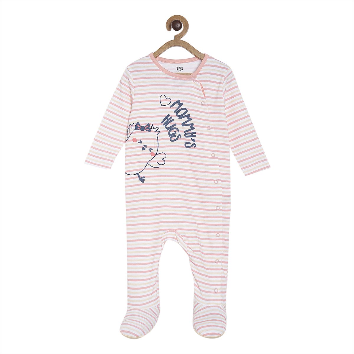 Pack of 2 sleep suit - sky blue for New Born