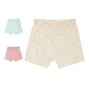 Pack of 3 shorts - light brown for 0-3 Months