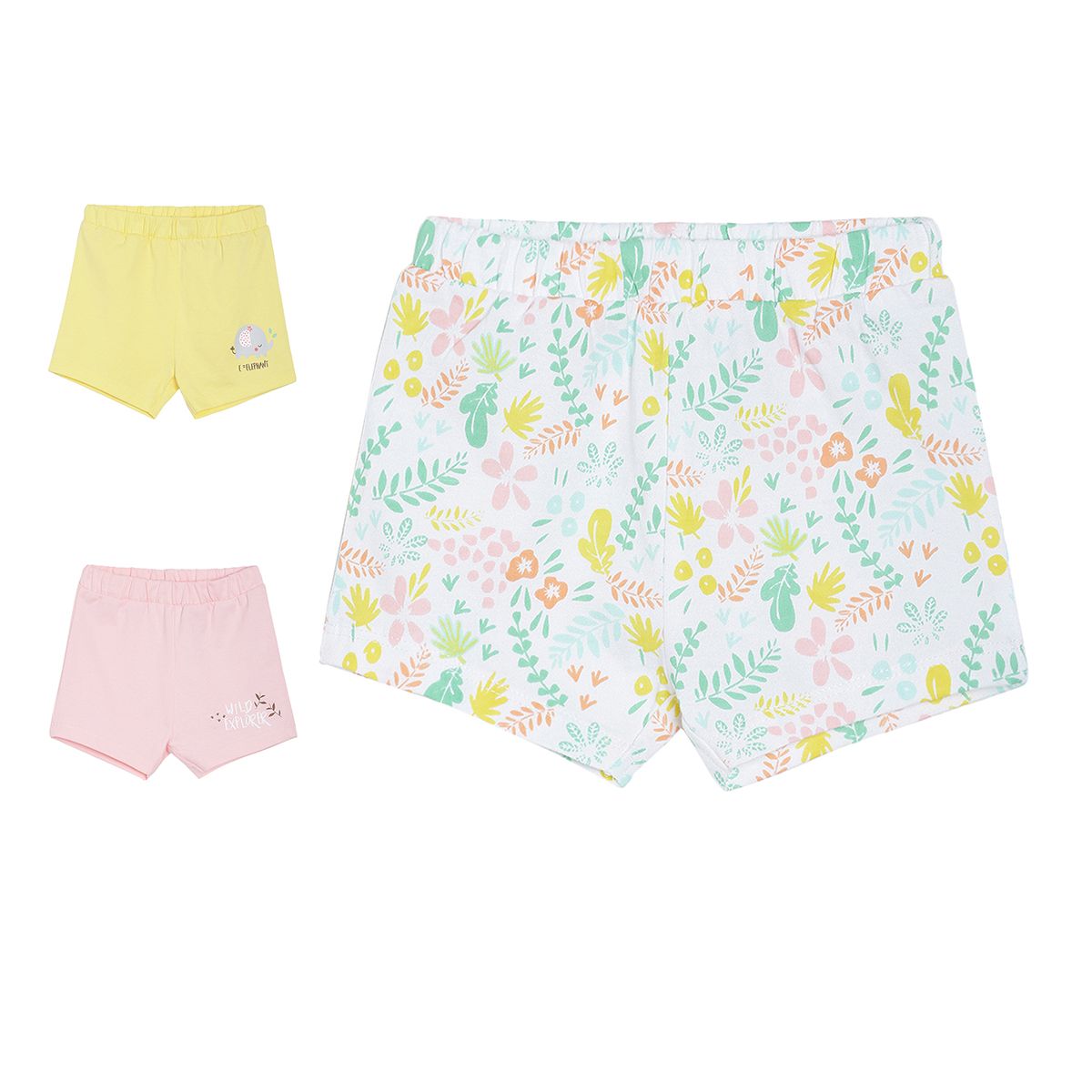Girls Multi Shorts