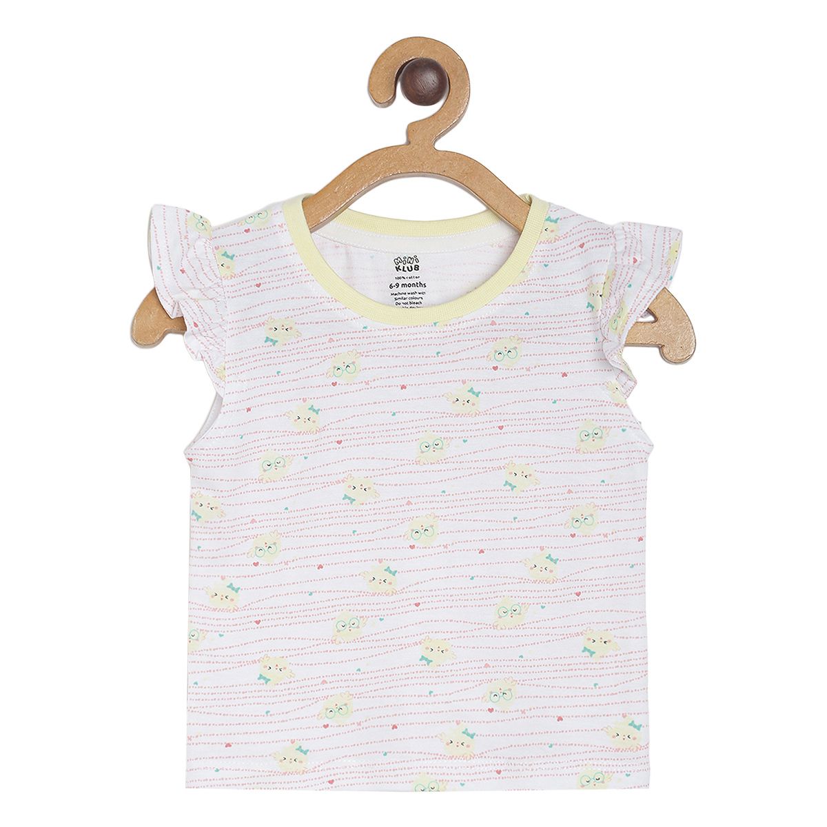 Pack of 3 t- shirts - lavender for 0-3 Months