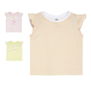 Pack of 3 t- shirts - light brown for 0-3 Months