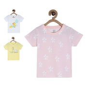 Pack of 3 knit top - lavender for 0-3 Months
