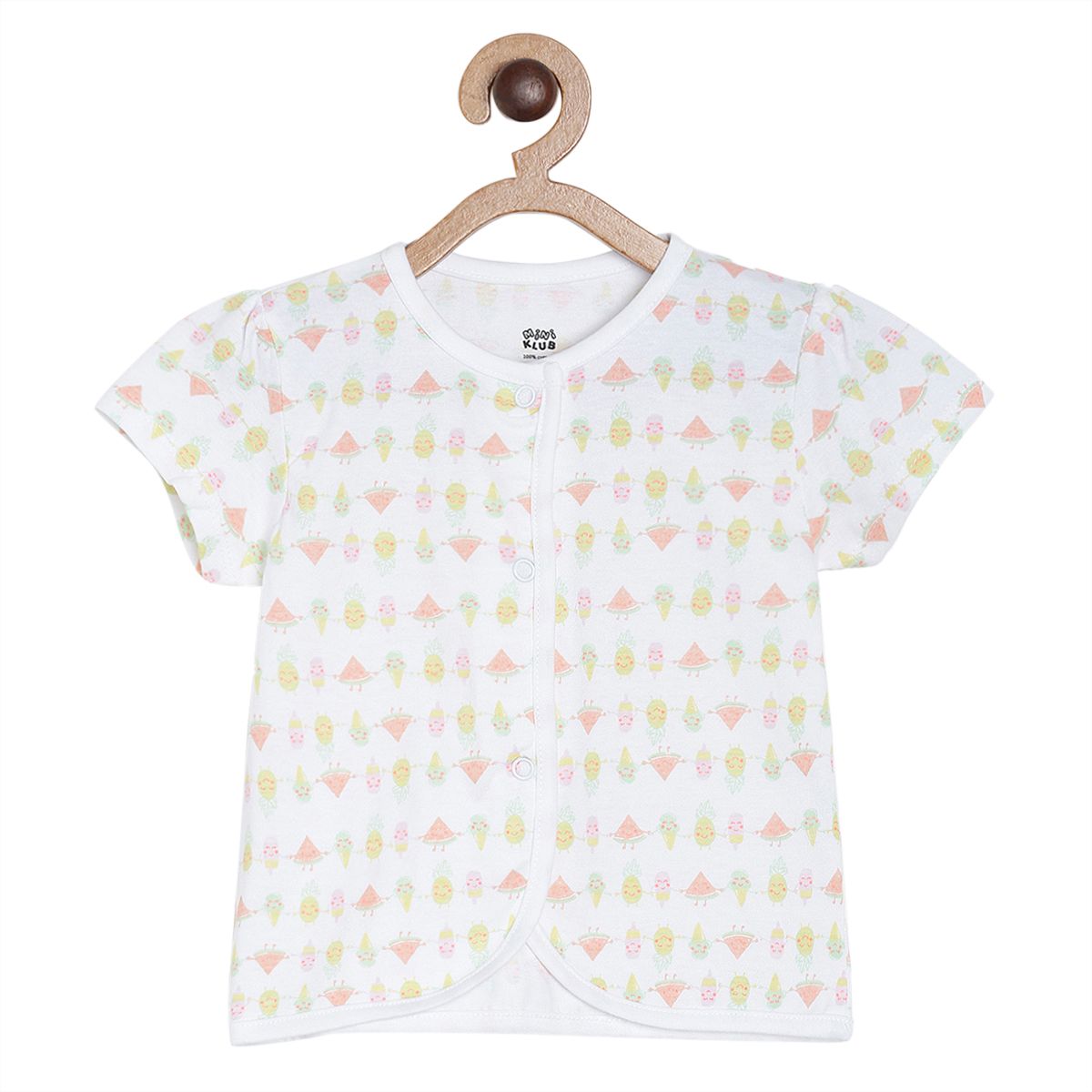 Girls Multi Front Open Vest