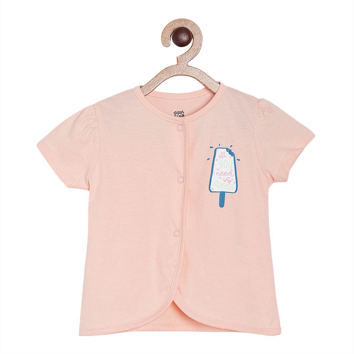 Girls Multi Front Open Vest