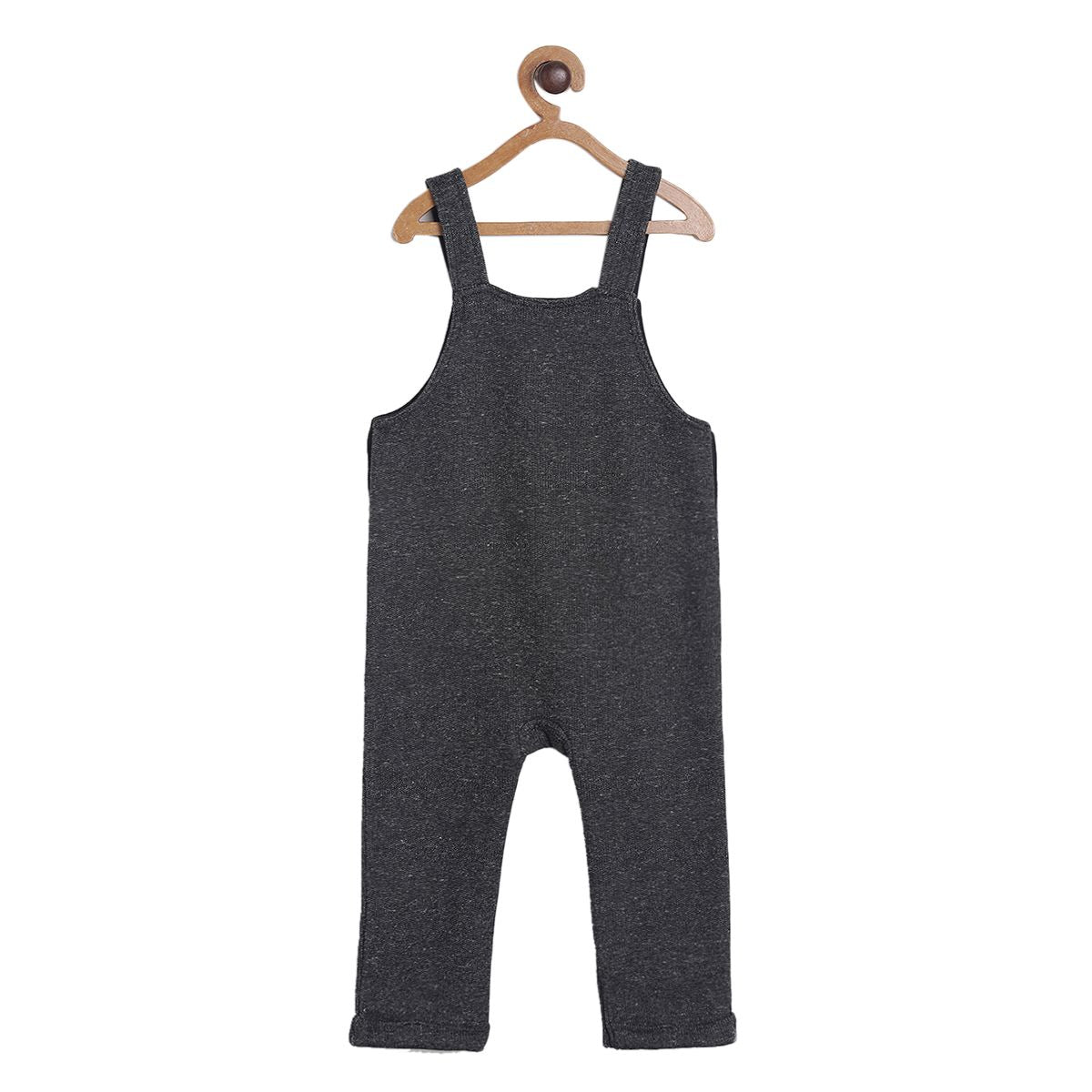 Pack of 2 dungaree set - black for 3-6 Months
