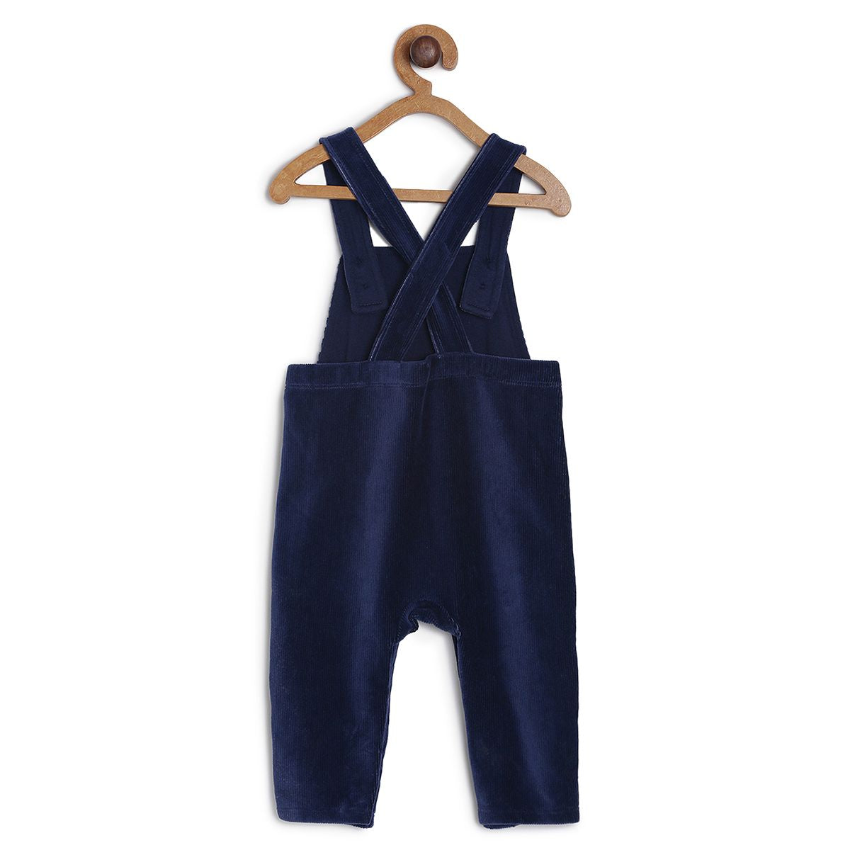 Pack of 2 knit dungaree set - blue for 3-6 Months