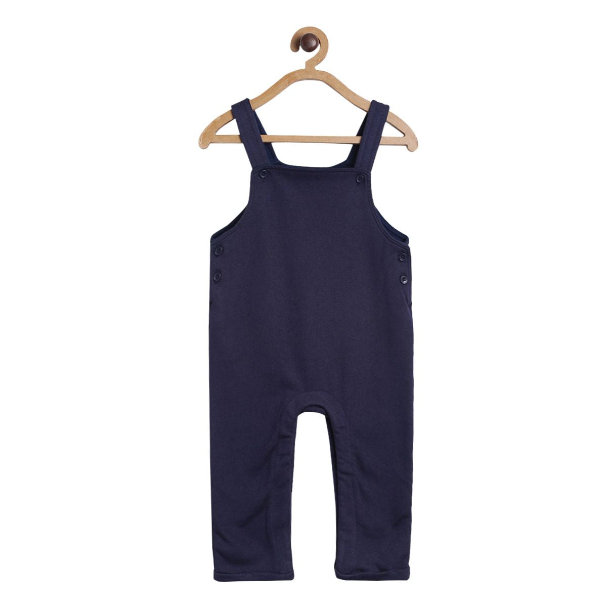 Pack of 2 dungaree set - sky blue & navy blue for 3-6 Months