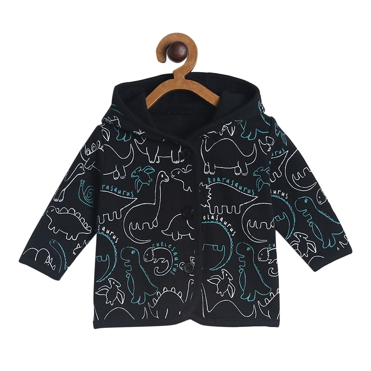 Pack of 1 knit jacket - black for 0-3 Months