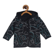 Pack of 1 knit jacket - black for 0-3 Months