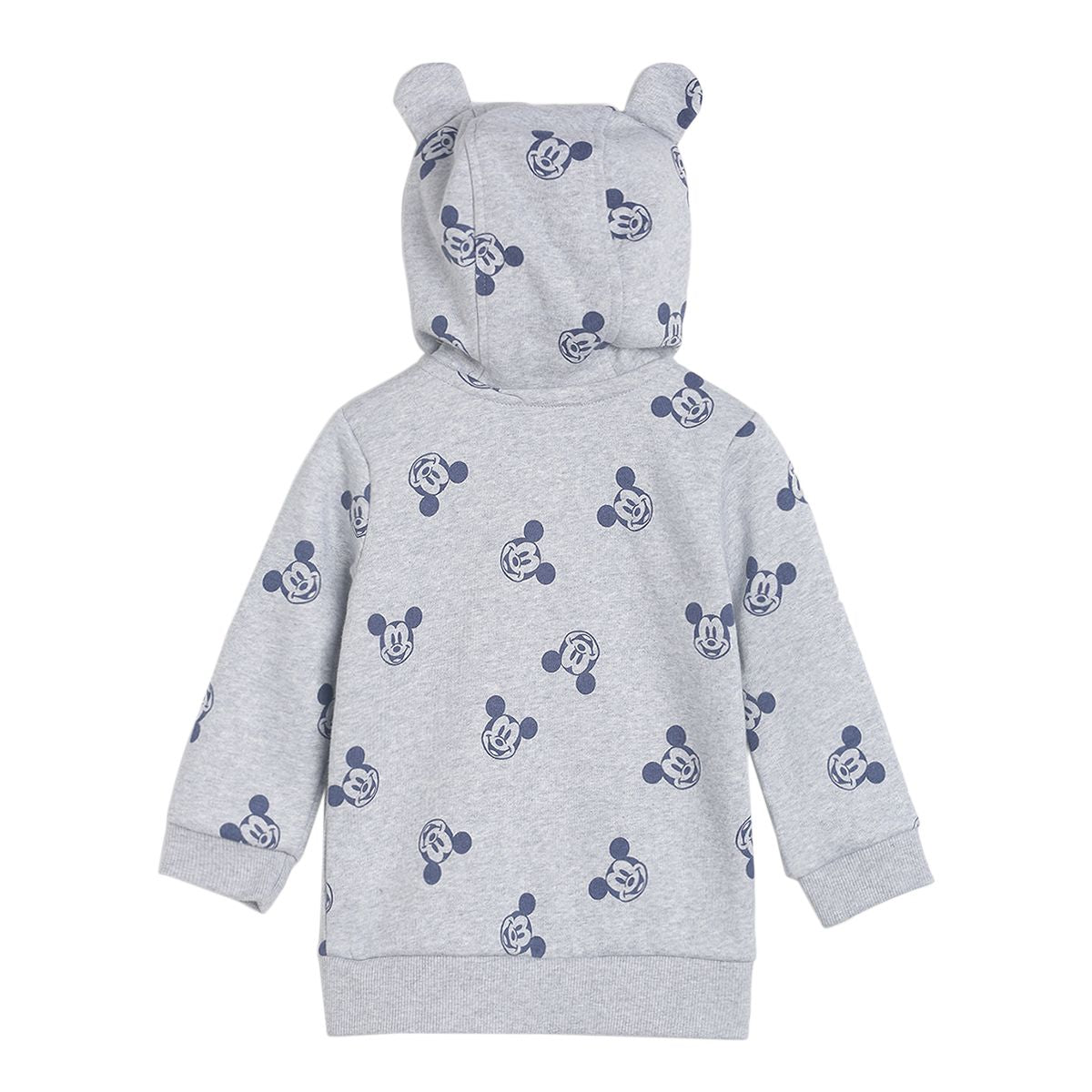 Pack of 1 hooded knit jacket - grey for 0-3 Months