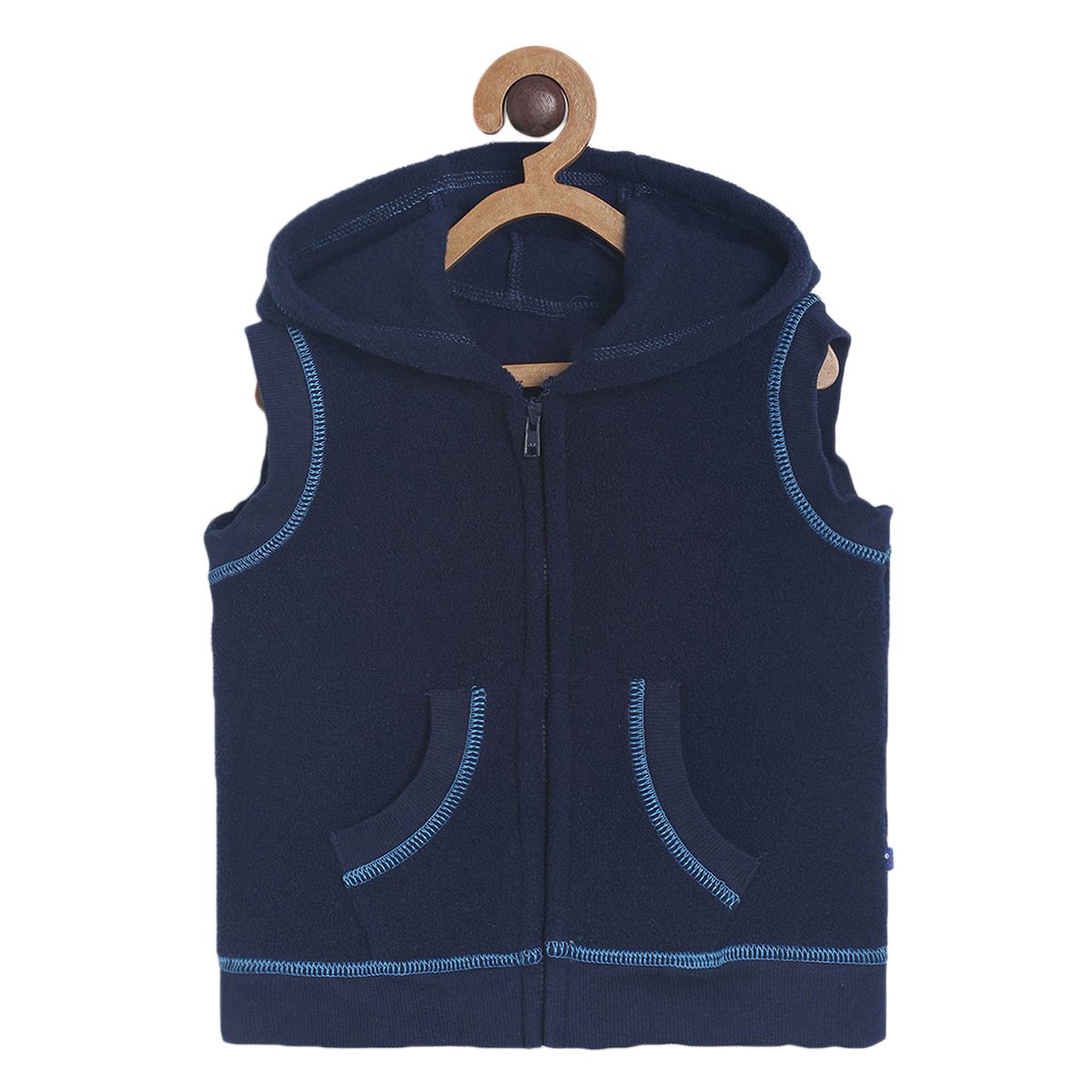 Pack of 1 knit jacket - navy for New Born