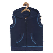 Pack of 1 knit jacket - navy for New Born