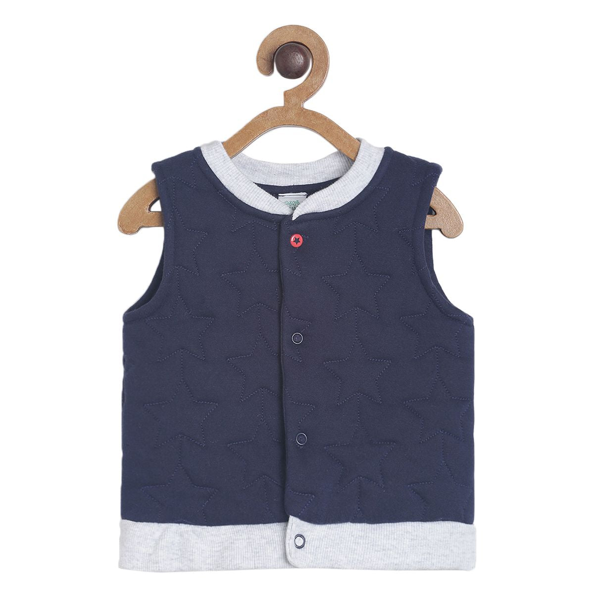 Pack of 1 knit jacket - navy for New Born
