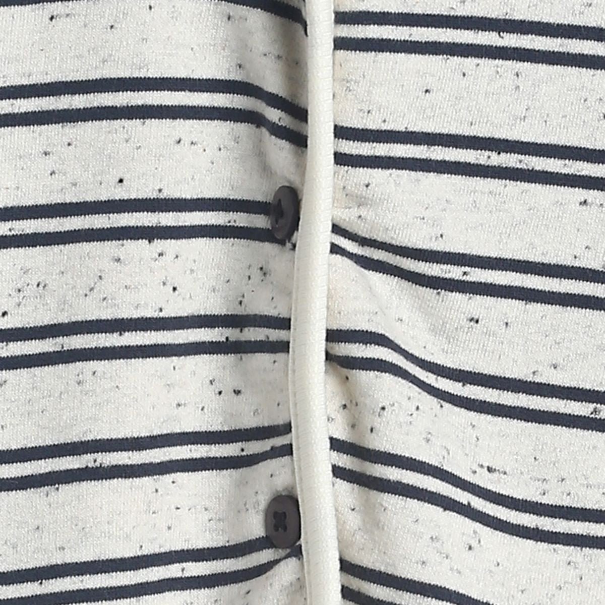 Pack of 1 knit jacket - white & grey for 0-3 Months