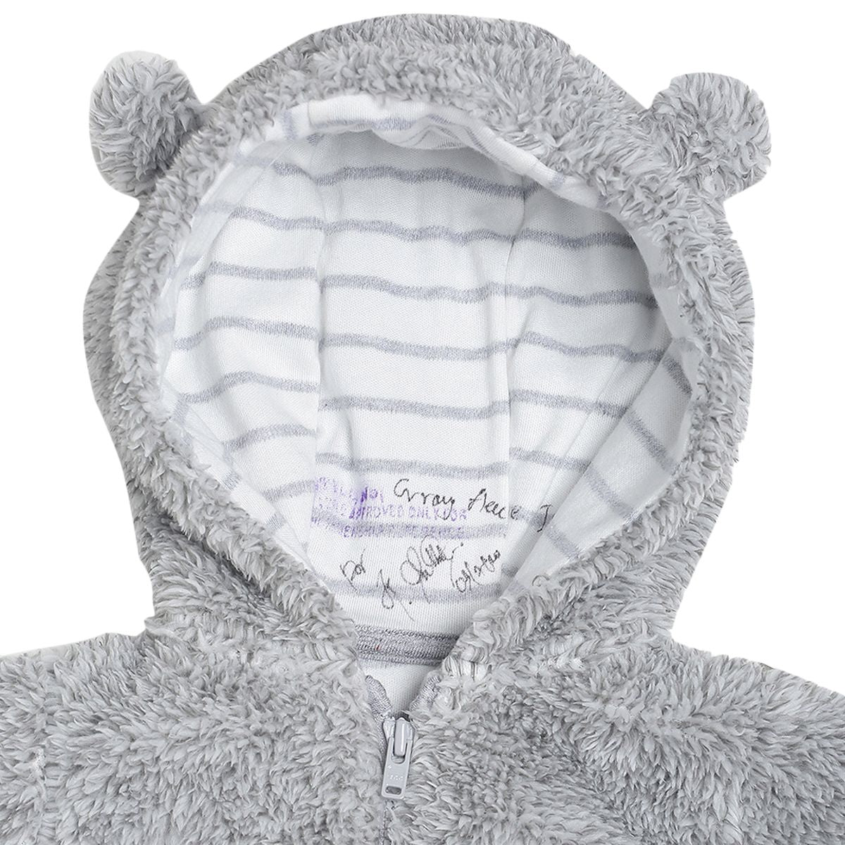 Pack of 1 jacket - grey for 0-3 Months
