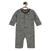 Pack of 1 romper - dark grey for New Born