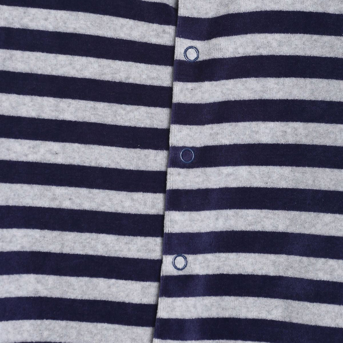 Pack of 1 romper - white & navy blue for New Born