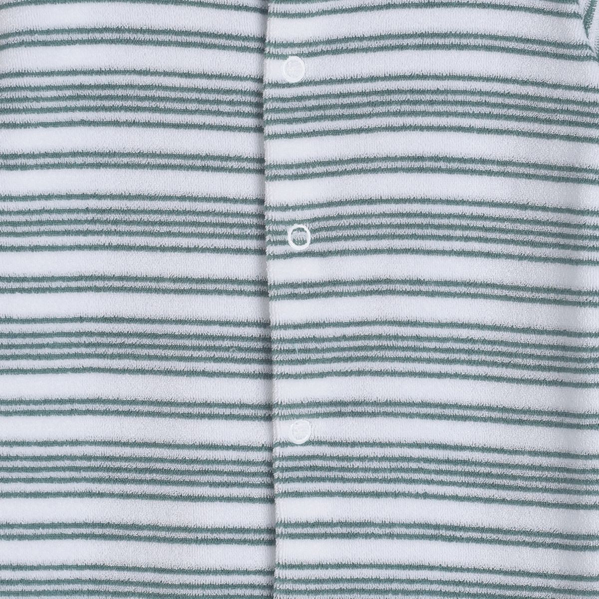 Pack of 1 romper - blue & grey for New Born