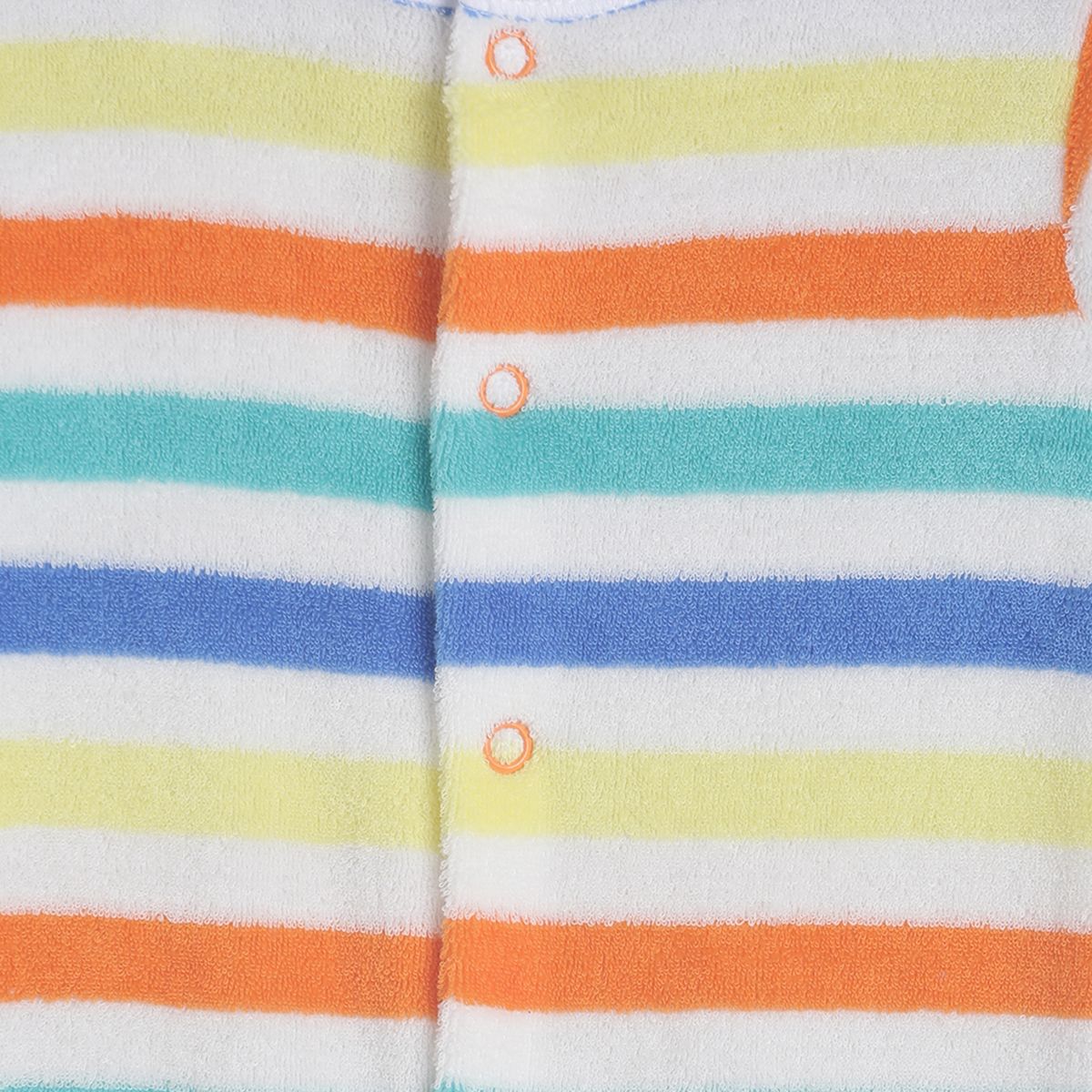 Pack of 1 romper - blue & brown for New Born