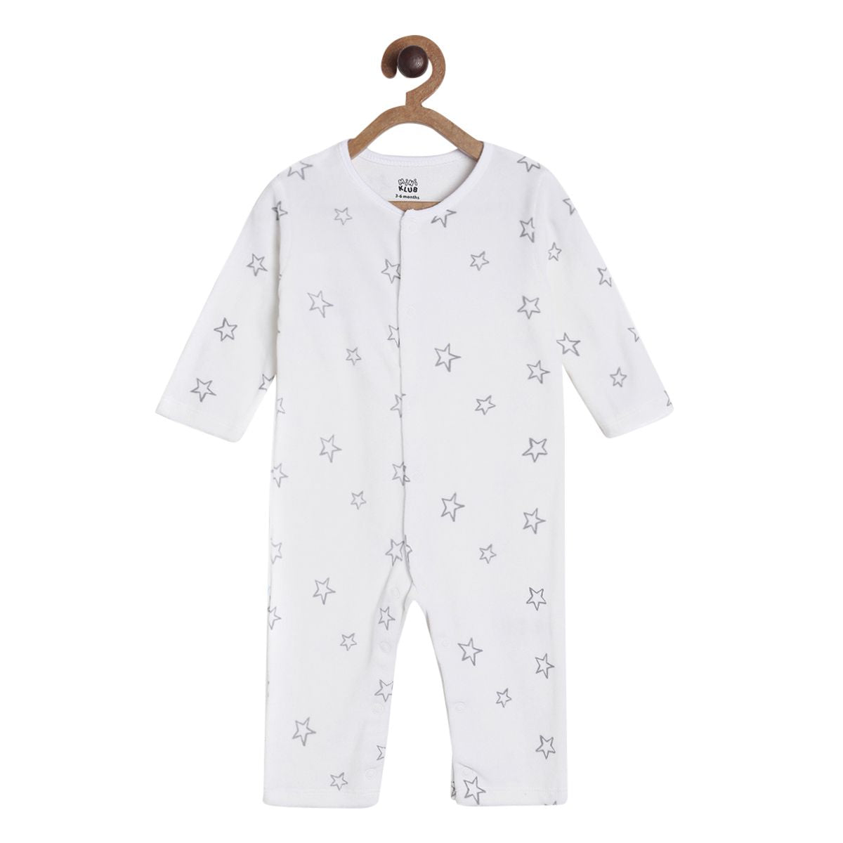 Pack of 1 romper - white for New Born