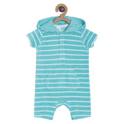 Pack of 1 romper - turquoise blue for New Born