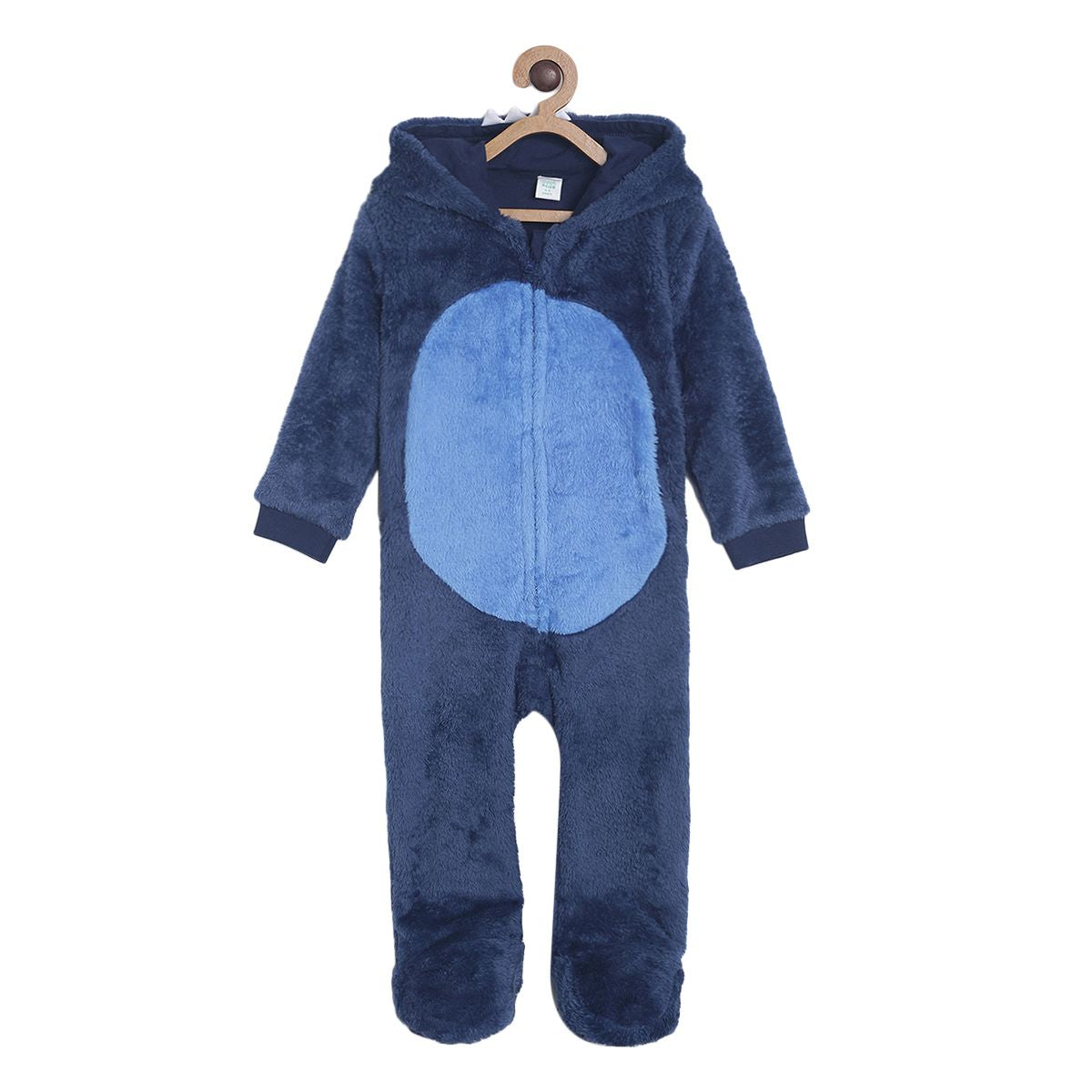 Boys Navy Sleepsuit