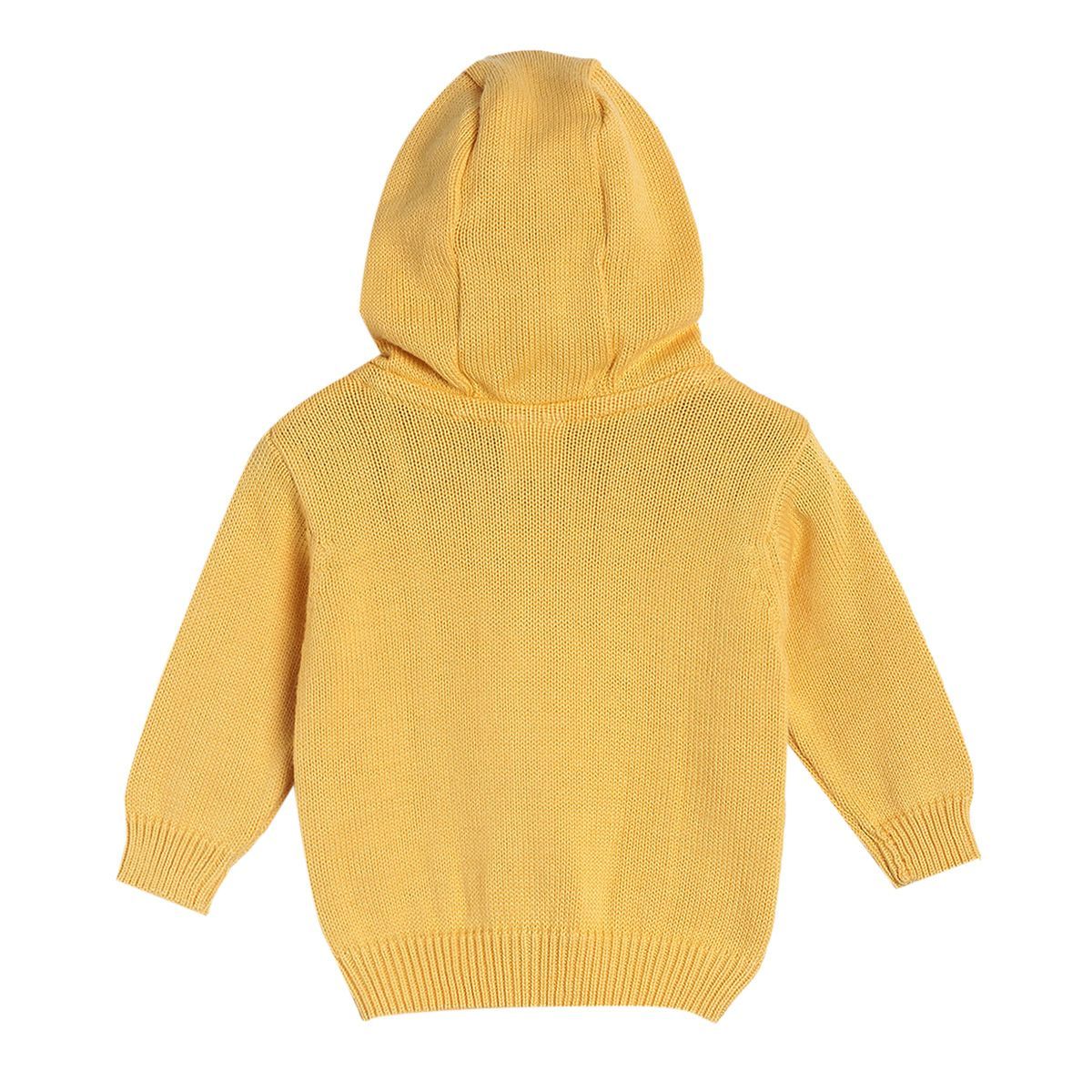 Pack of 1 sweater - yellow for 0-3 Months