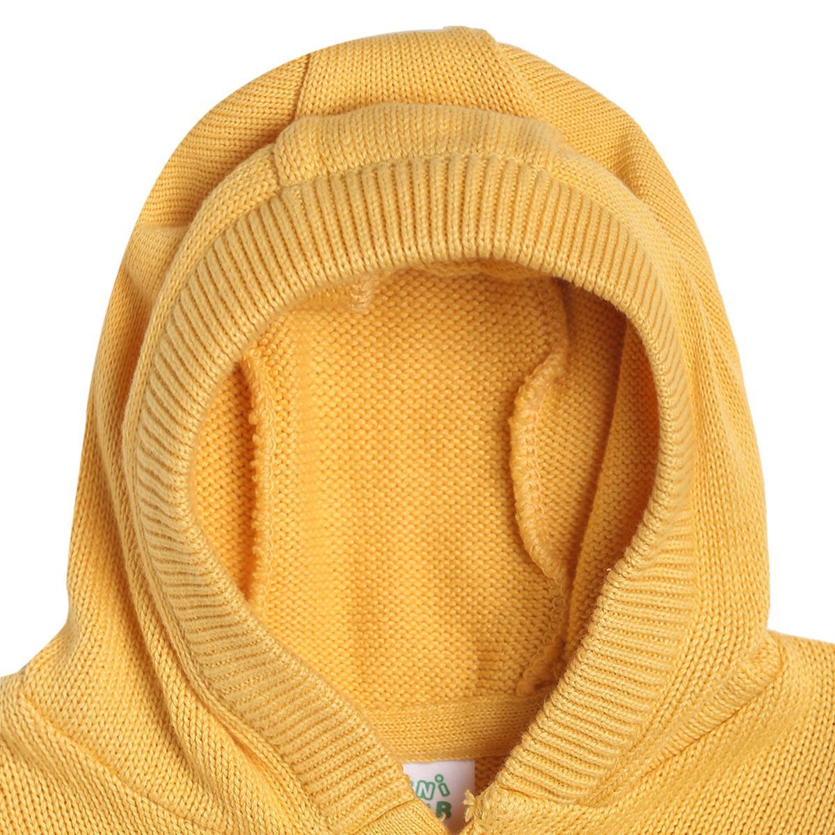 Pack of 1 sweater - yellow for 0-3 Months