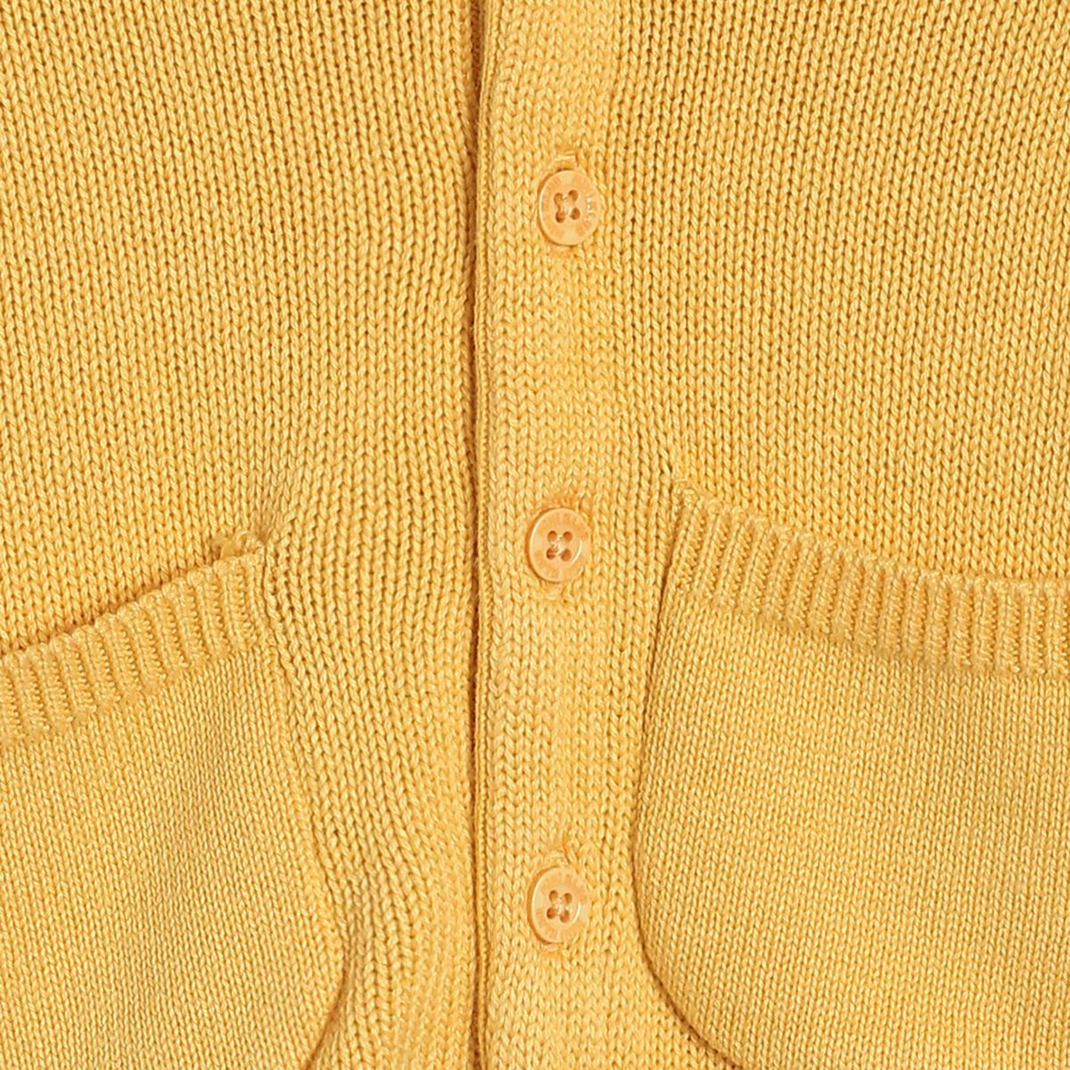 Pack of 1 sweater - yellow for 0-3 Months