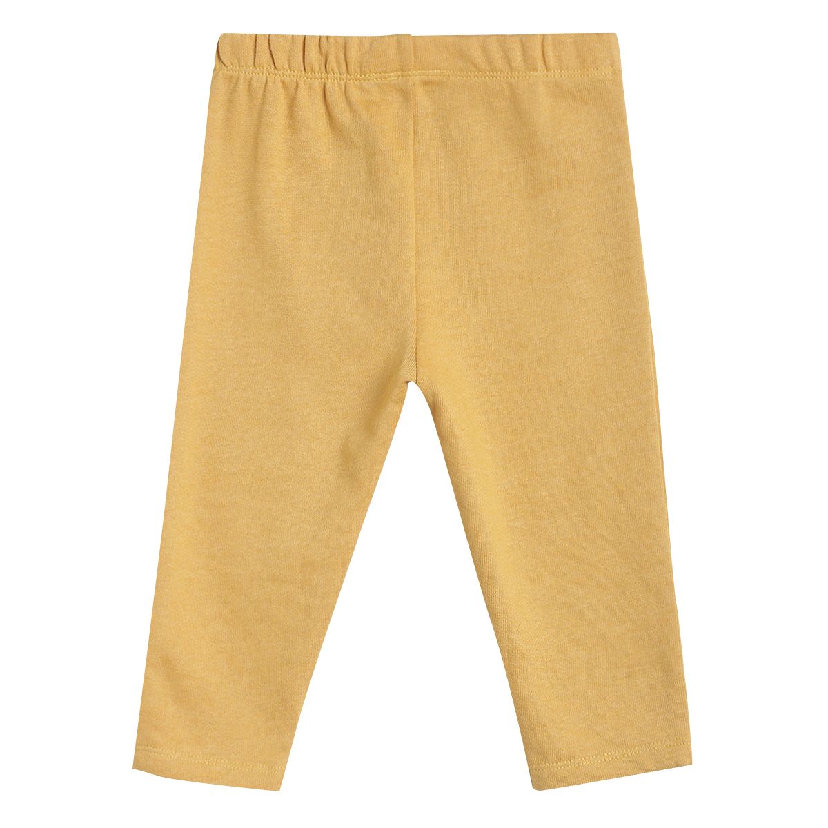 Pack of 2 t-shirt and knit bottom - navy blue & golden brown for 0-3 Months