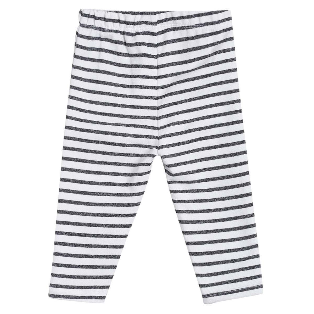 Pack of 2 t-shirt and knit bottom - yeloow & white and blue for 0-3 Months