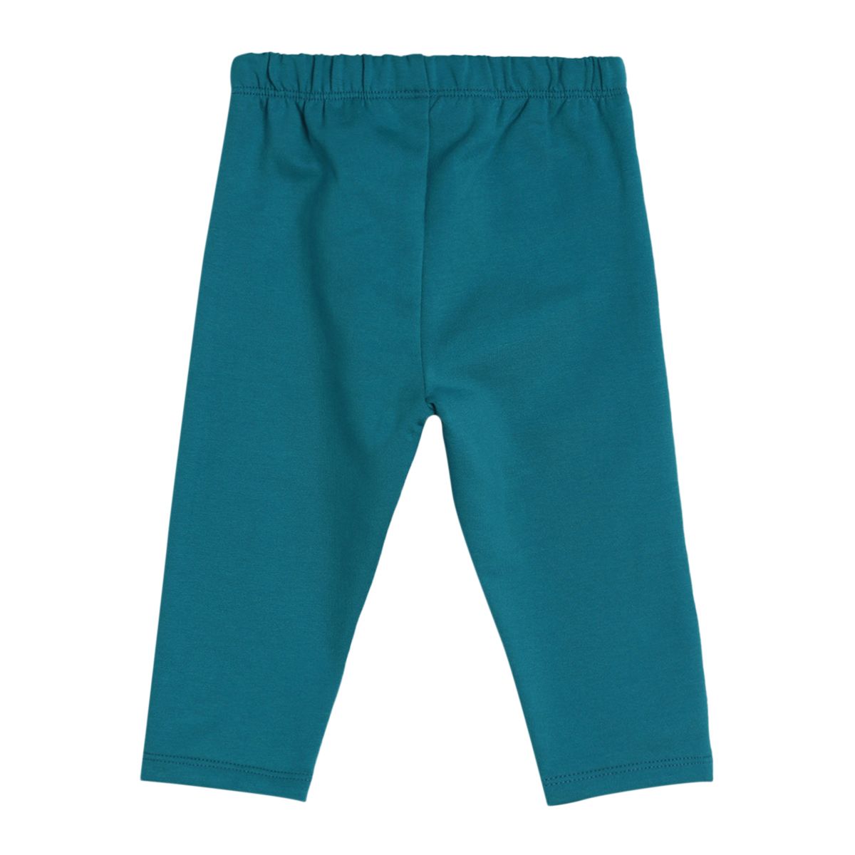 Pack of 2 t-shirt and knit bottom - white & midnightblue for 0-3 Months