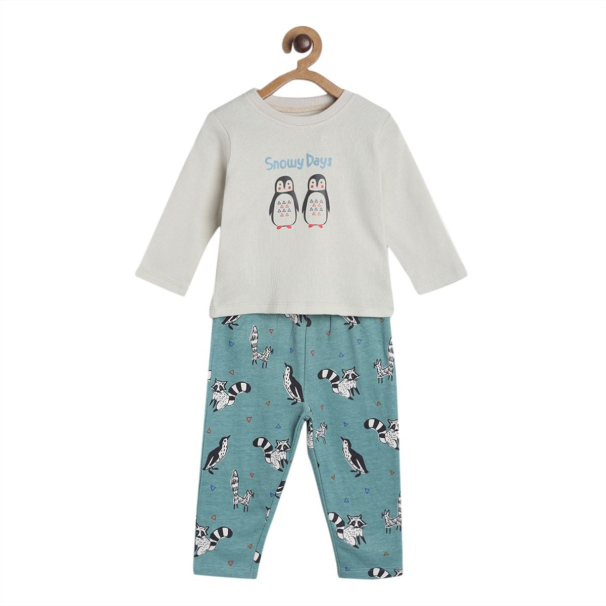 Boys Multi T-Shirt and Knit Bottom