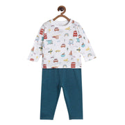 Boys Multi T-Shirt and Knit Bottom