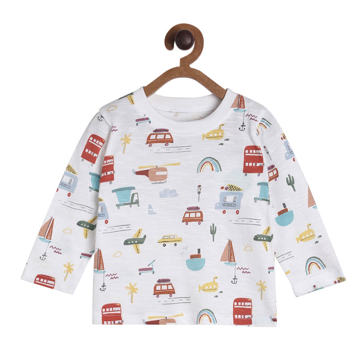 Boys Multi T-Shirt and Knit Bottom