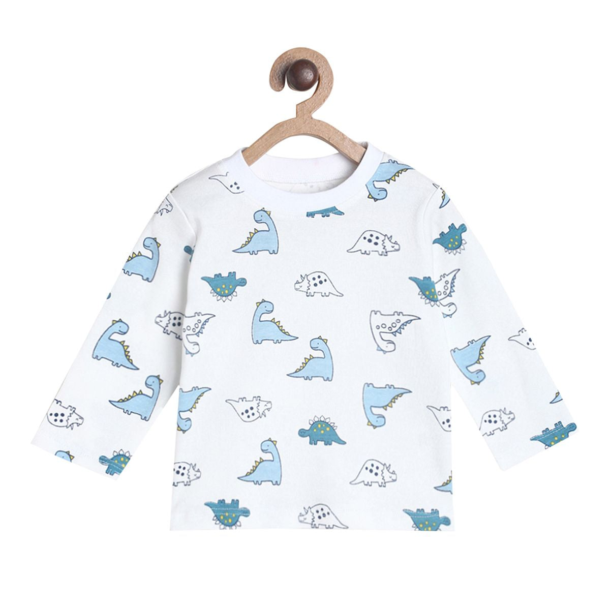 Pack of 2 t-shirt and bottom - offwhite for 0-3 Months